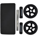 Rolo Abdominal Ab Roller Coaster SW-D808A – Estabilidade Dupla para Resultados Reais