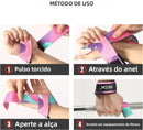 Straps de Musculação Ajustáveis Antiderrapantes para Levantamento de Peso – Suporte de Pulso para Treino, Crossfit e Academia (Par)