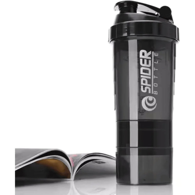 Shaker 3 em 1 para Suplementos – Mistura Perfeita, Hidratação Garantida