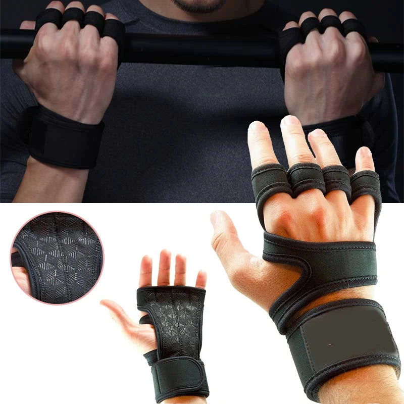 Luvas Esportivas Masculinas com Tecido Elástico – Proteção, Aderência e Conforto para Qualquer Treino