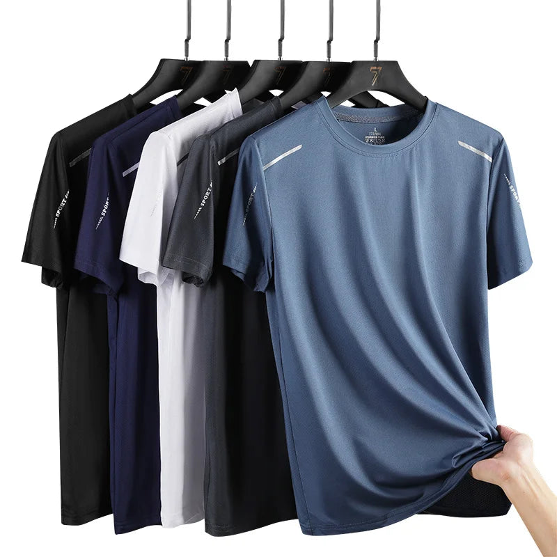 Camiseta Esportiva Masculina CHRLCK – Secagem Rápida, Conforto Total e Pronta para a Aventura