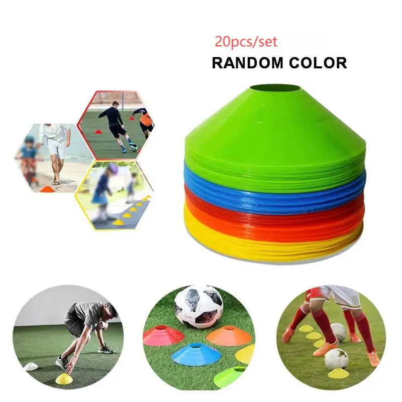 Kit de Cones para Treinamento – Leves, Coloridos e Ideais para Qualquer Modalidade