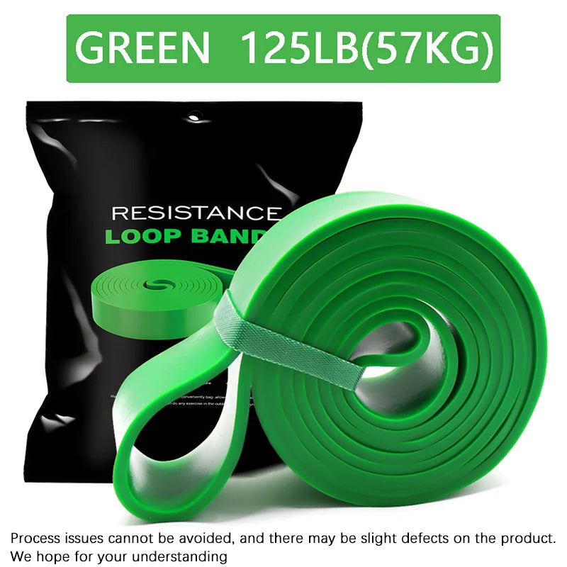 Faixas de Resistência em Látex Natural para Treino de Força