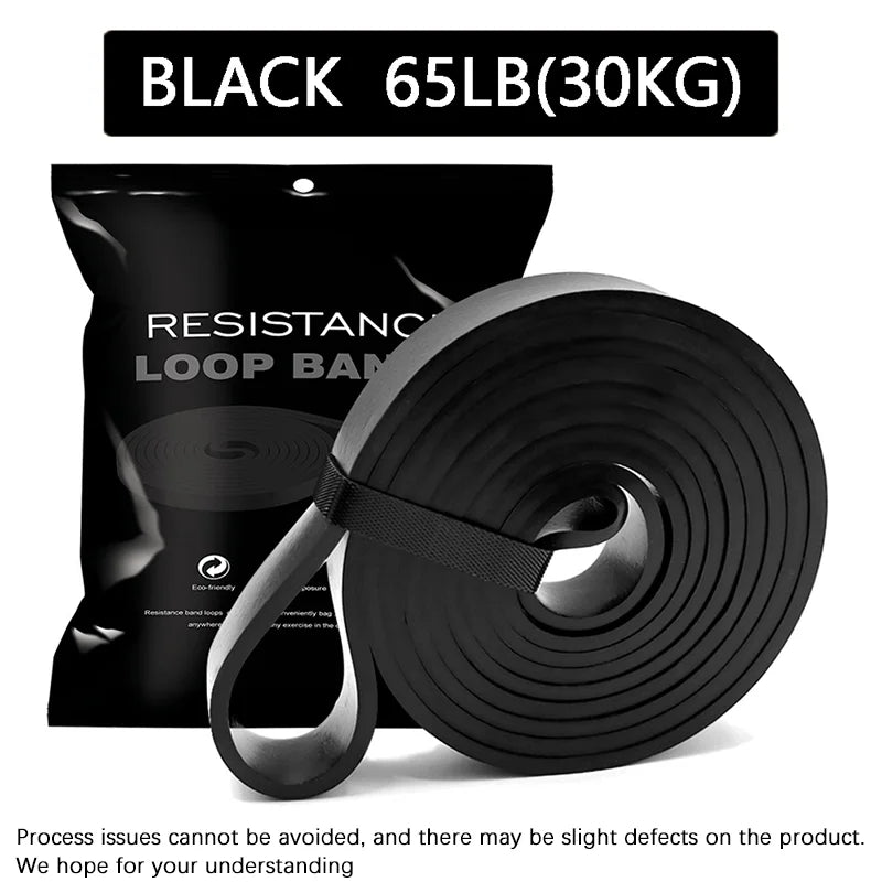 Faixas de Resistência em Látex Natural para Treino de Força