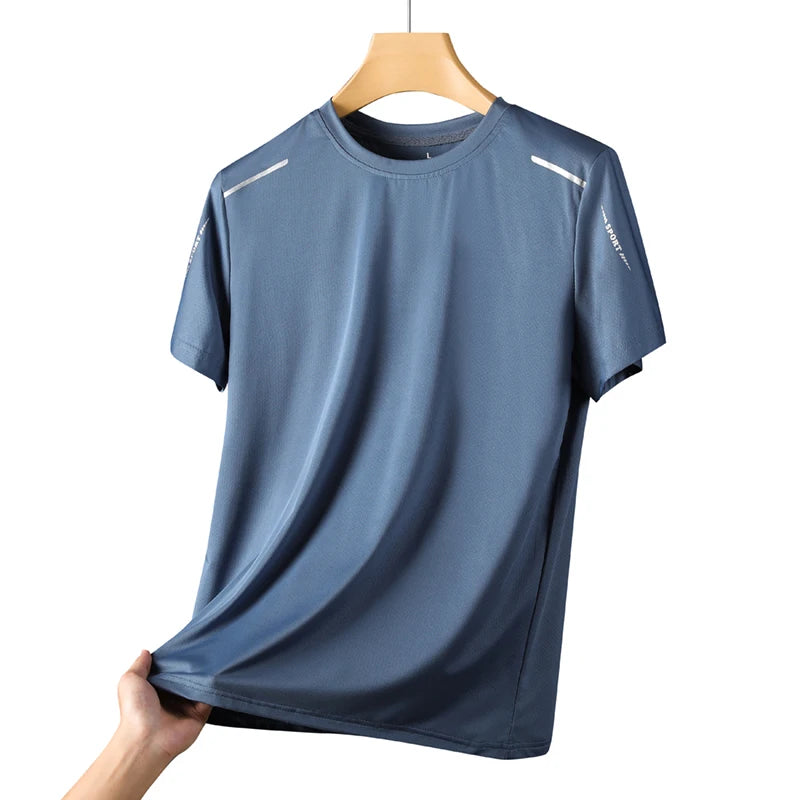 Camiseta Esportiva Masculina CHRLCK – Secagem Rápida, Conforto Total e Pronta para a Aventura