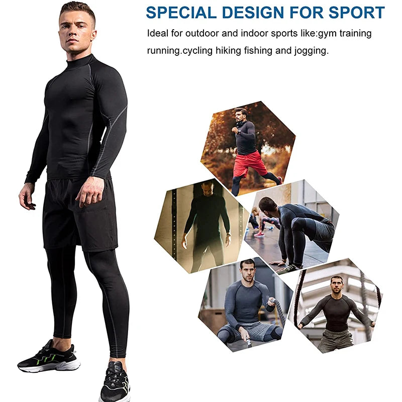 Camiseta Masculina Compressiva de Manga Longa COZOK – Performance, Conforto e Estilo em Qualquer Estação