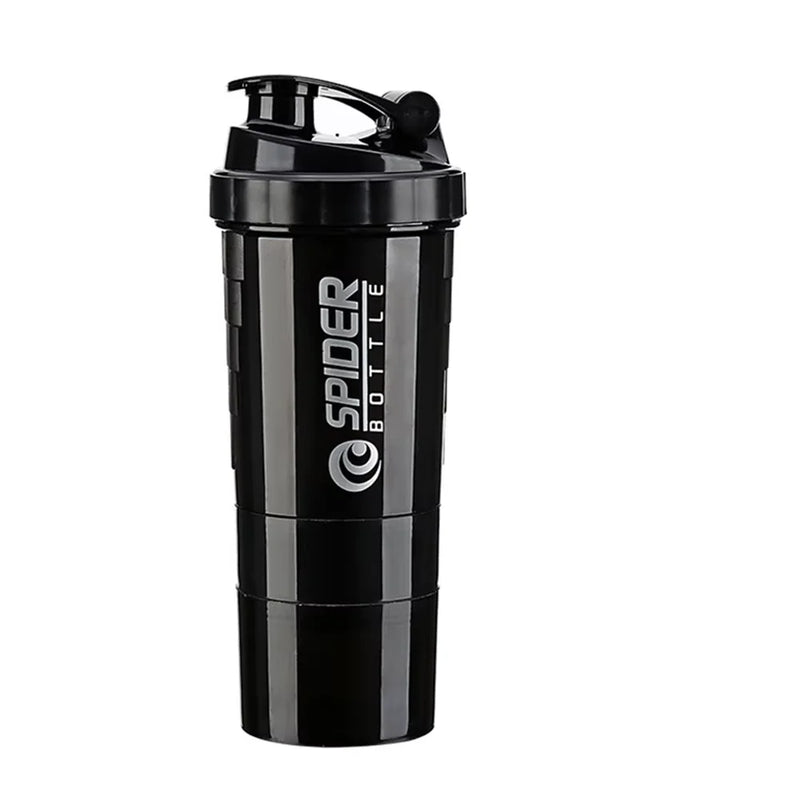 Shaker 3 em 1 para Suplementos – Mistura Perfeita, Hidratação Garantida