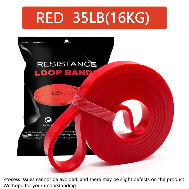 Faixas de Resistência em Látex Natural para Treino de Força