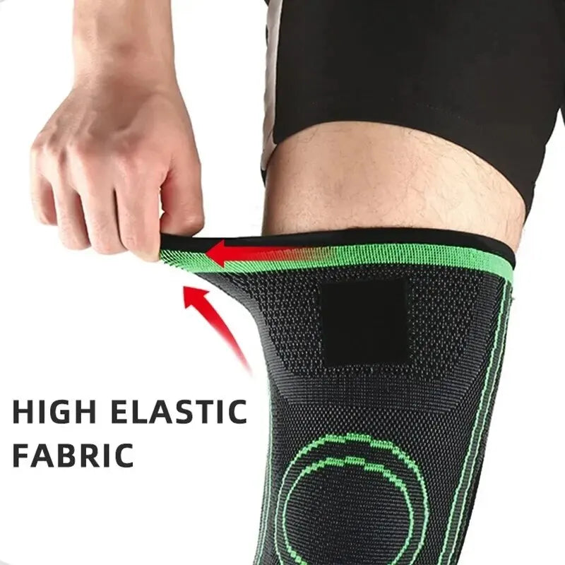 Joelheira Esportiva com Compressão e Alças Ajustáveis – Suporte Inteligente para Sua Performance