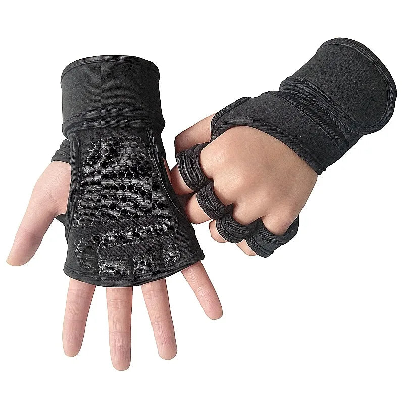 Luvas Esportivas Masculinas com Tecido Elástico – Proteção, Aderência e Conforto para Qualquer Treino