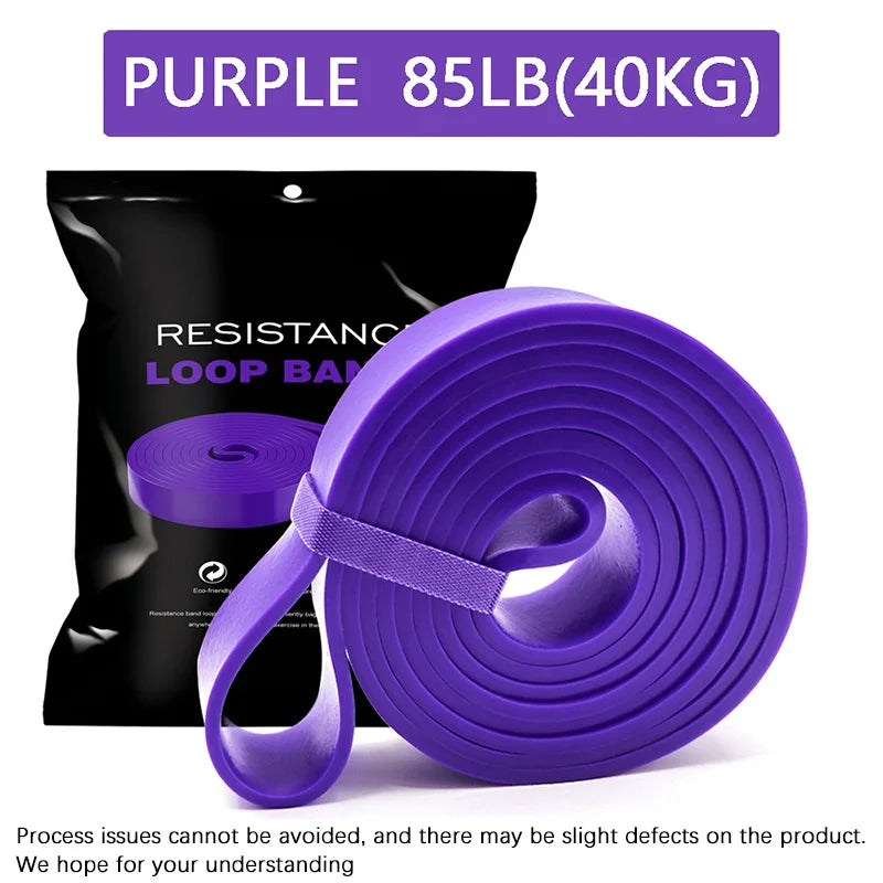 Faixas de Resistência em Látex Natural para Treino de Força