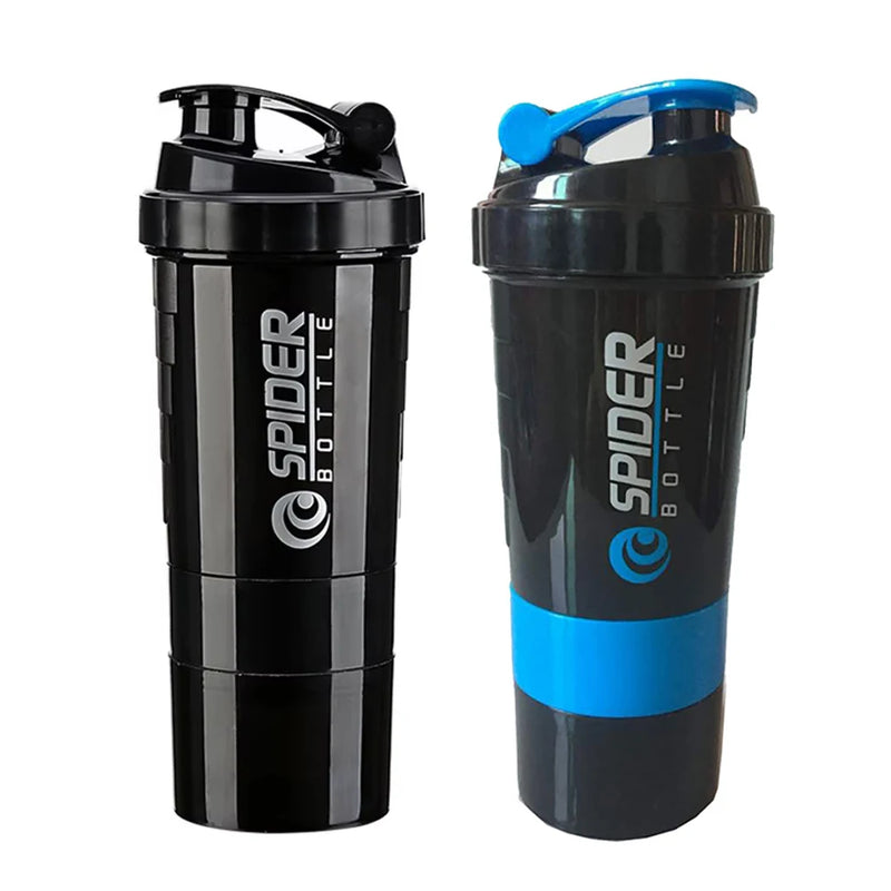 Shaker 3 em 1 para Suplementos – Mistura Perfeita, Hidratação Garantida