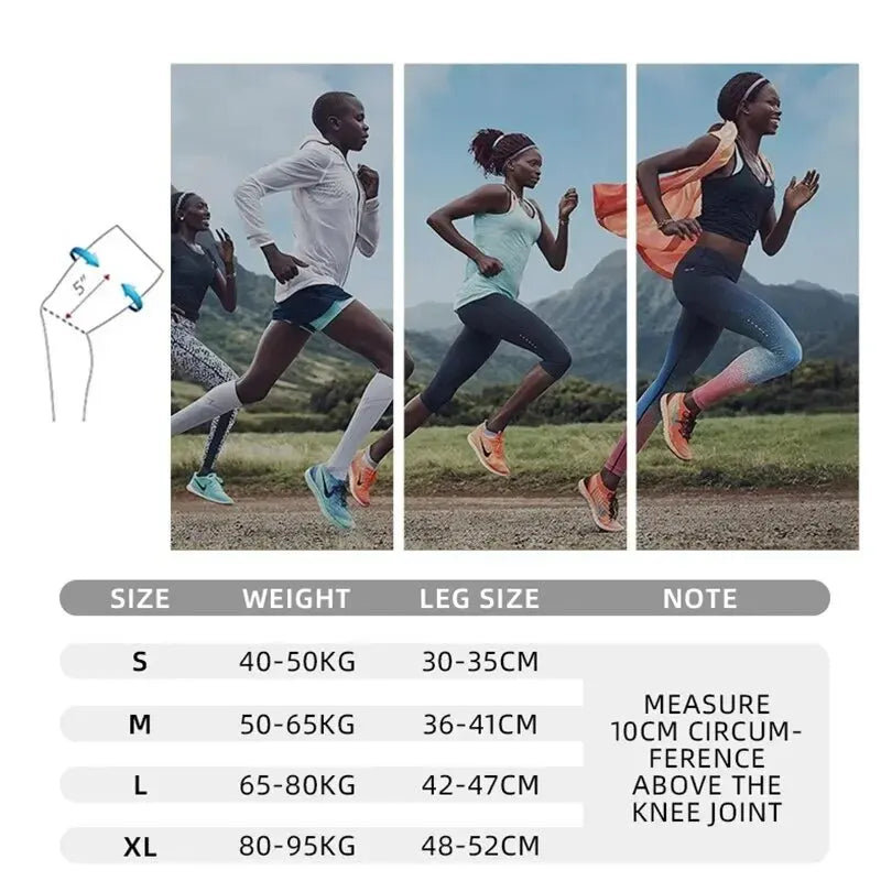 Joelheira Esportiva com Compressão e Alças Ajustáveis – Suporte Inteligente para Sua Performance