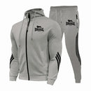 Conjunto Masculino Estampado com Zíper – Estilo e Conforto para Dias Leves e Elegantes